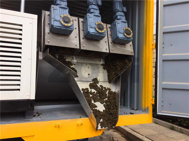 专业污泥清淤服务商 撬装式叠螺机灵活租赁