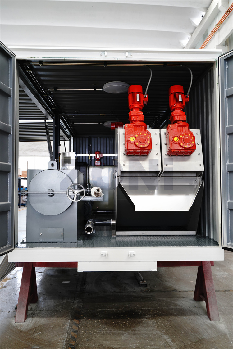 车载式固液分离设备与污泥脱水车，开启河道淤泥清理高效新模式